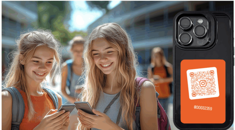 使用情境｜活動交友 應用方式｜社群名片QR Code ( Line, IG )